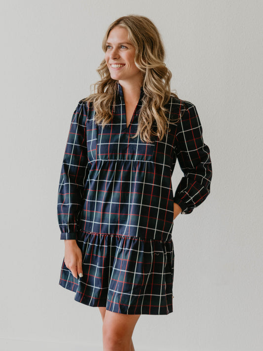 Women's Adeline Dress - Winter Park Plaid