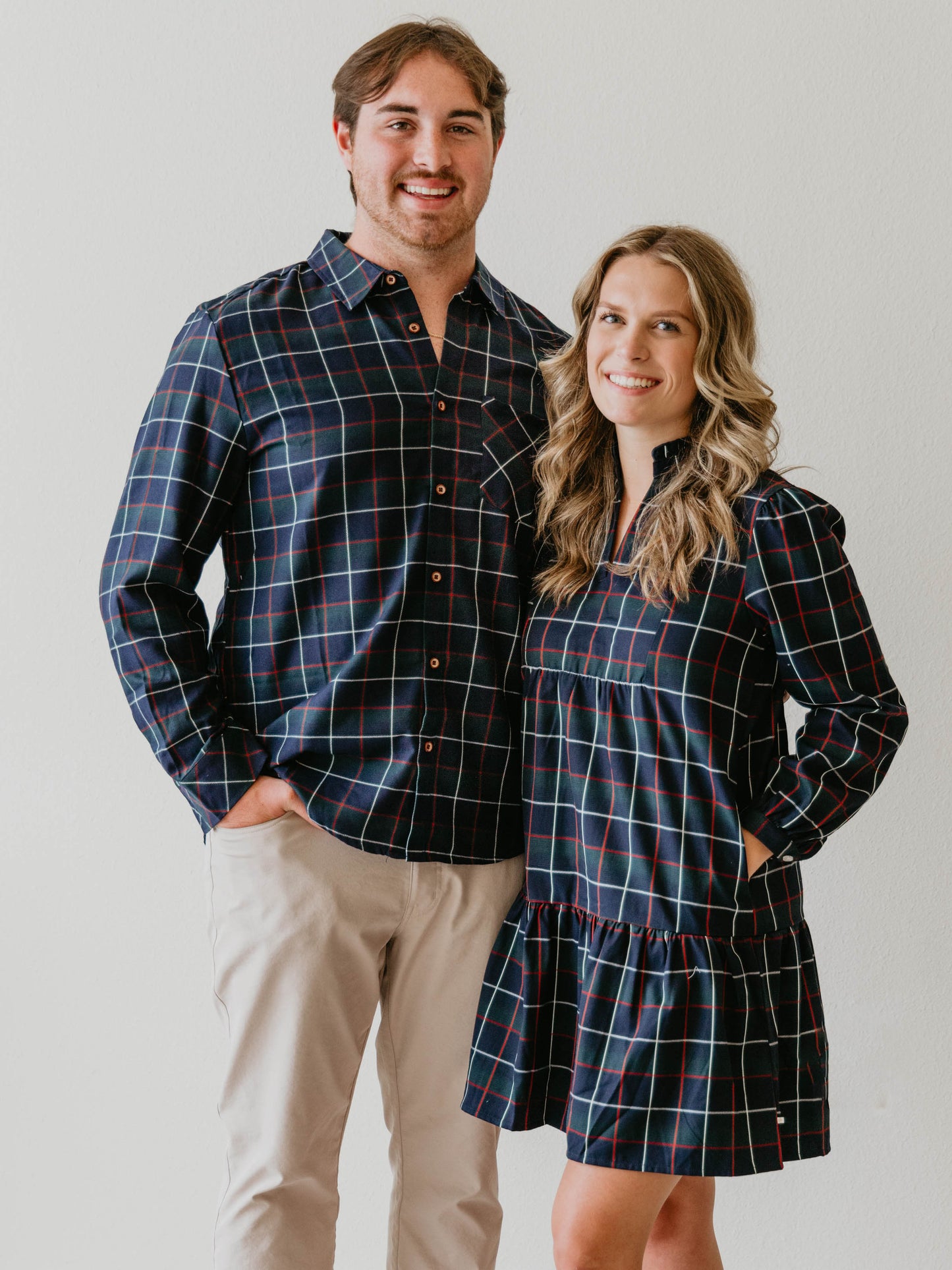 Women's Adeline Dress - Winter Park Plaid