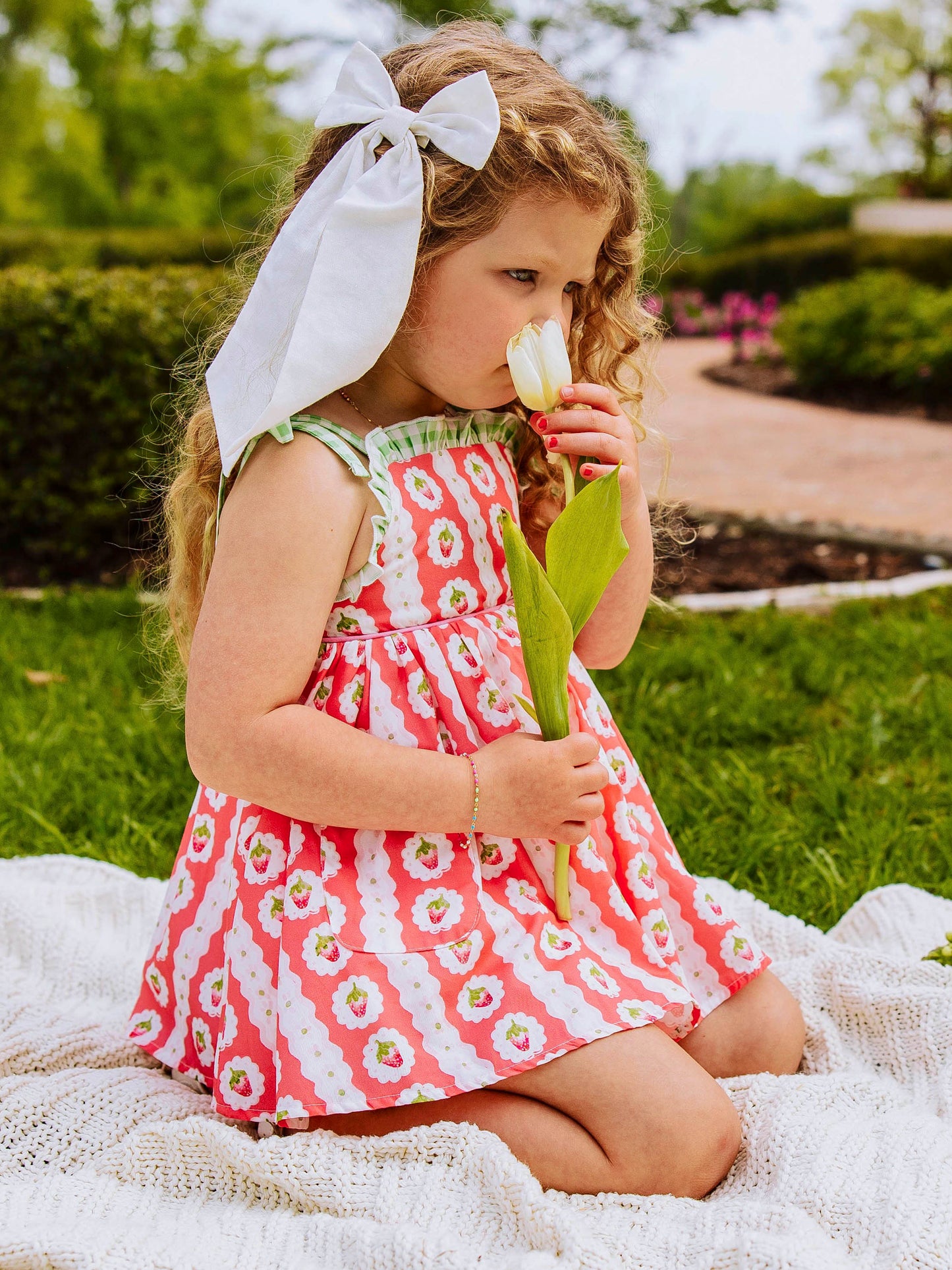 Bonnie Tunic Set - Sweet Strawberry