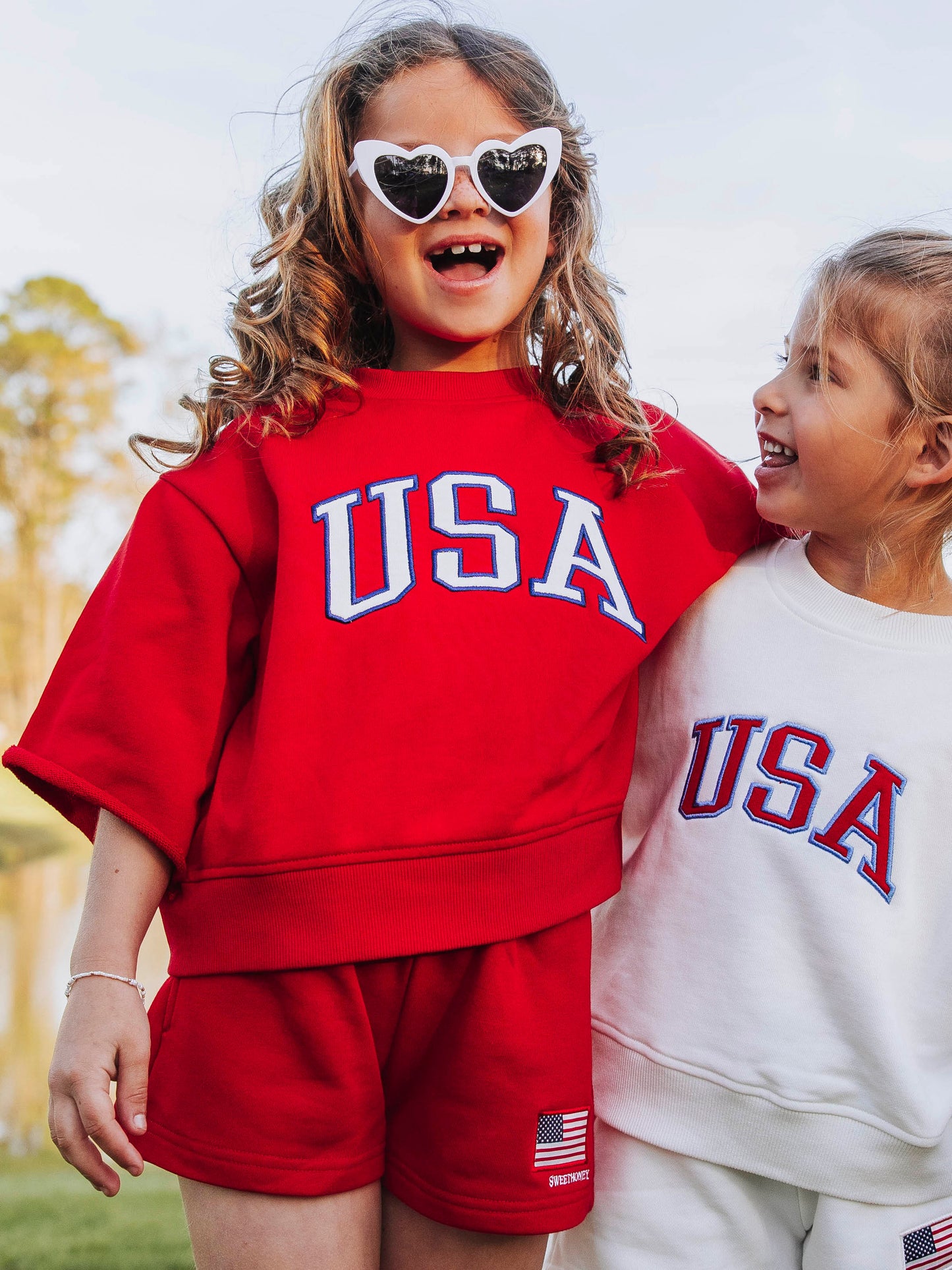 Sweat Set - Red USA
