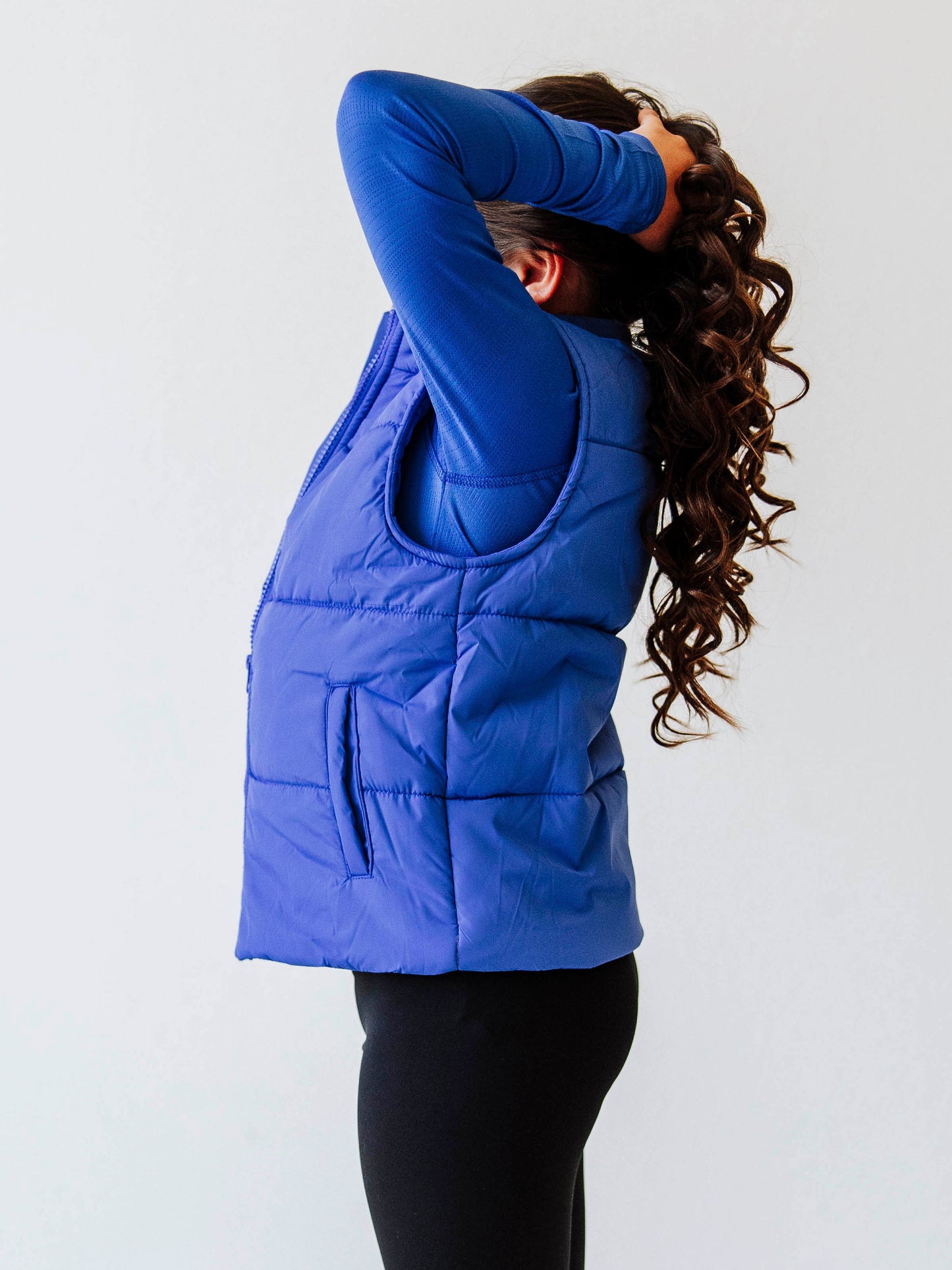 Puffer Vest - Royal Blue