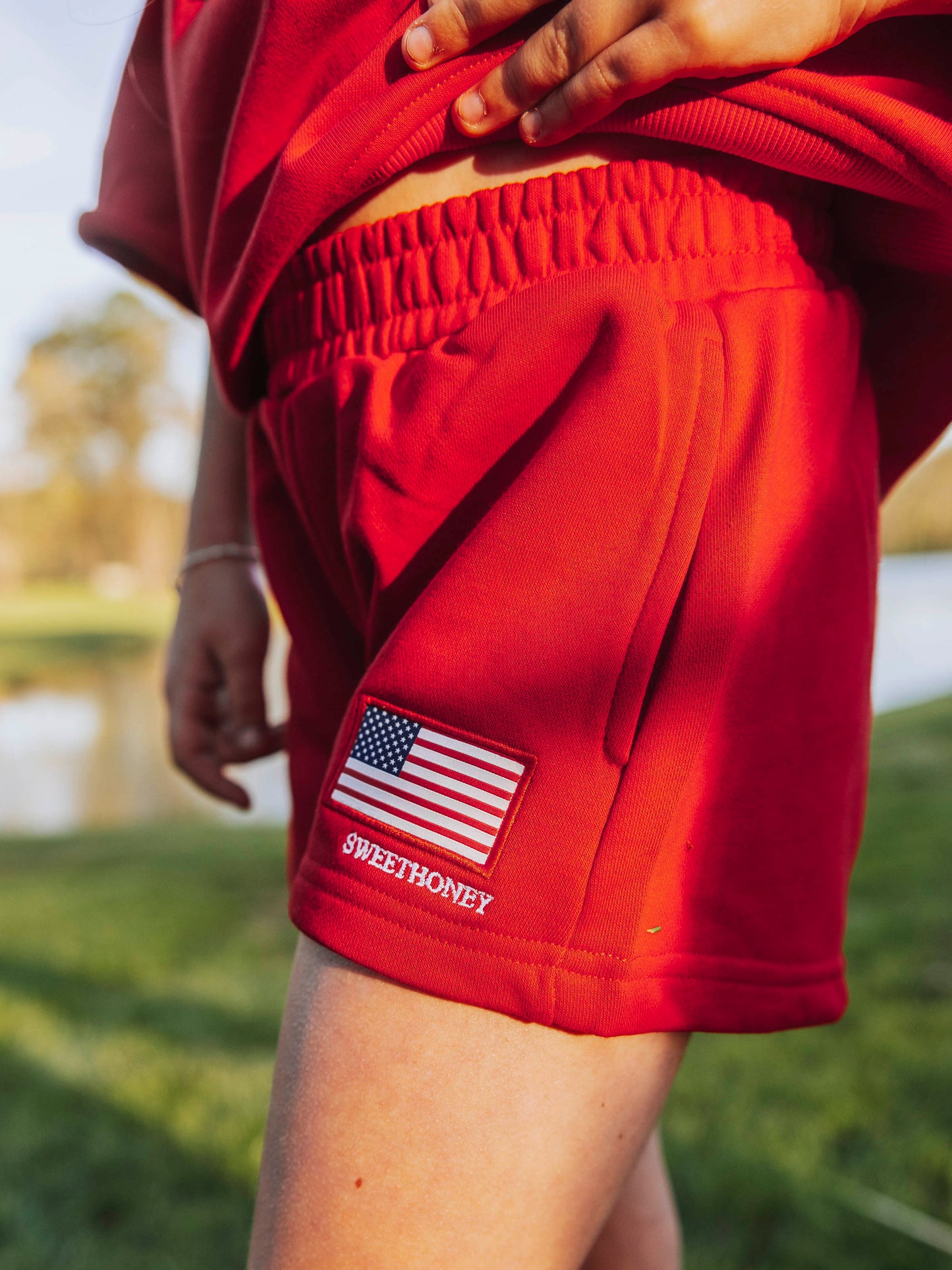 Sweat Set - Red USA