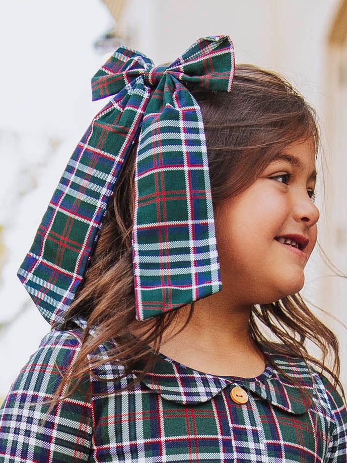 Large Long Tail Bow - Christmas Traditions