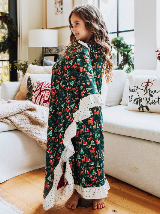 Dreamer Minky Blanket - Mystic Forest
