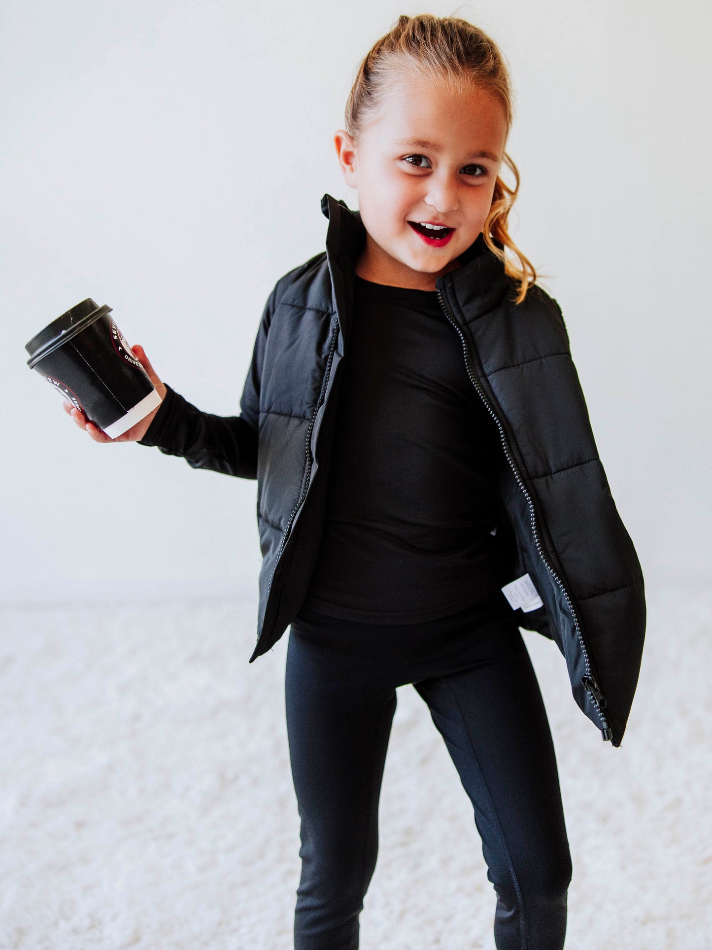 Puffer Vest - Black