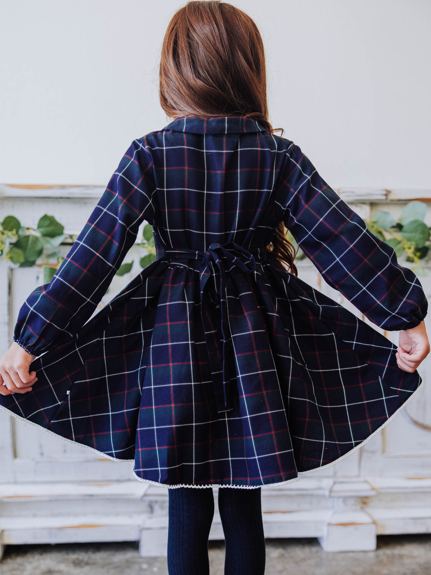 Goldie Dress - Winter Park Plaid