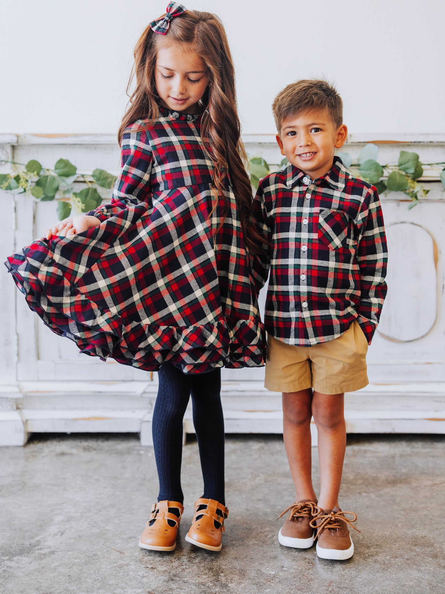 Holiday Dress - Holiday Cheer Plaid