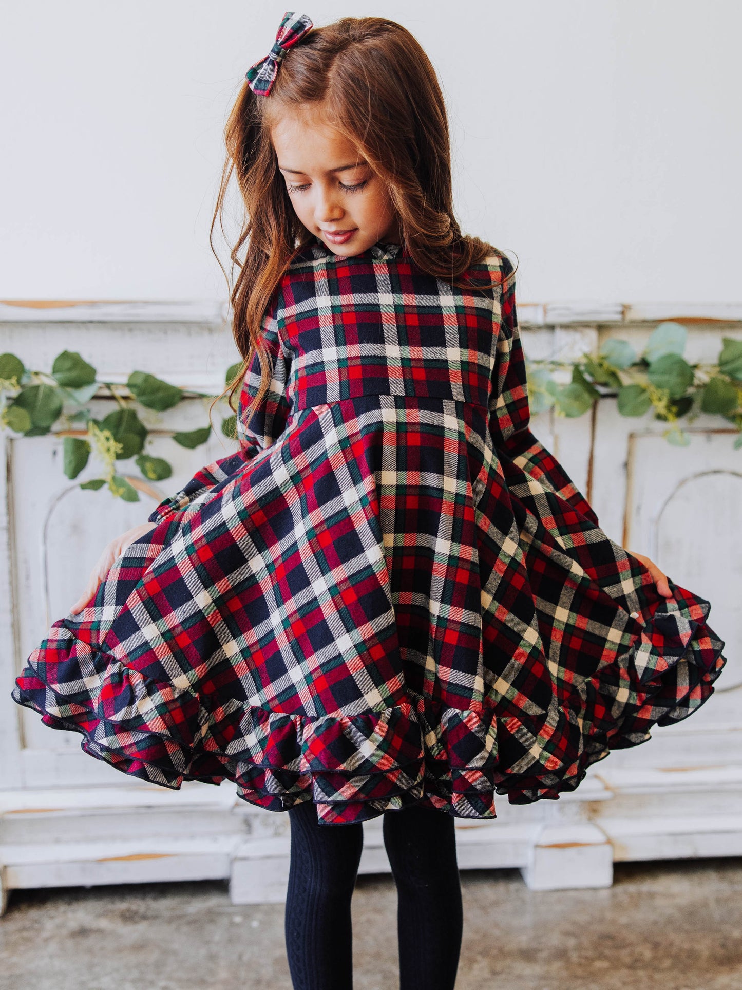 Holiday Dress - Holiday Cheer Plaid