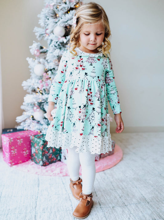 Flair Dress - Pretty in Pink Christmas