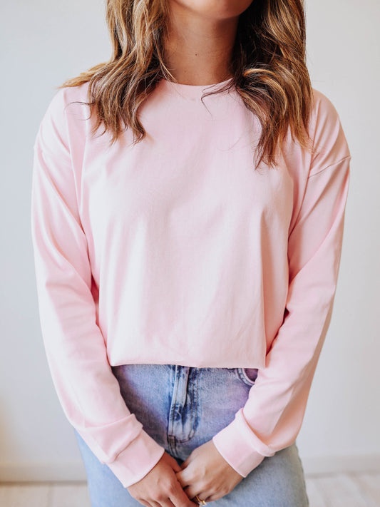 Women's Sideline Sweatshirt - Soft Pink