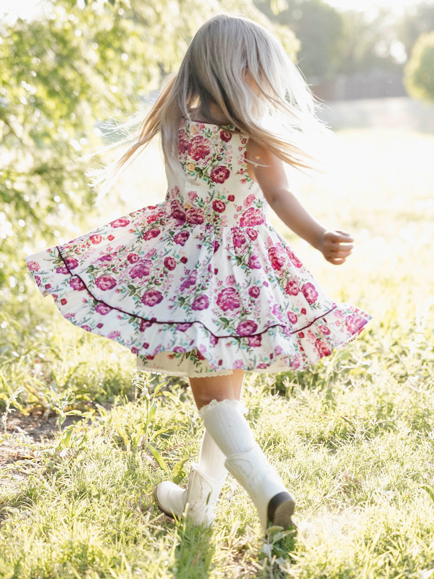 Julianne Tunic Set - Autumn Flowers