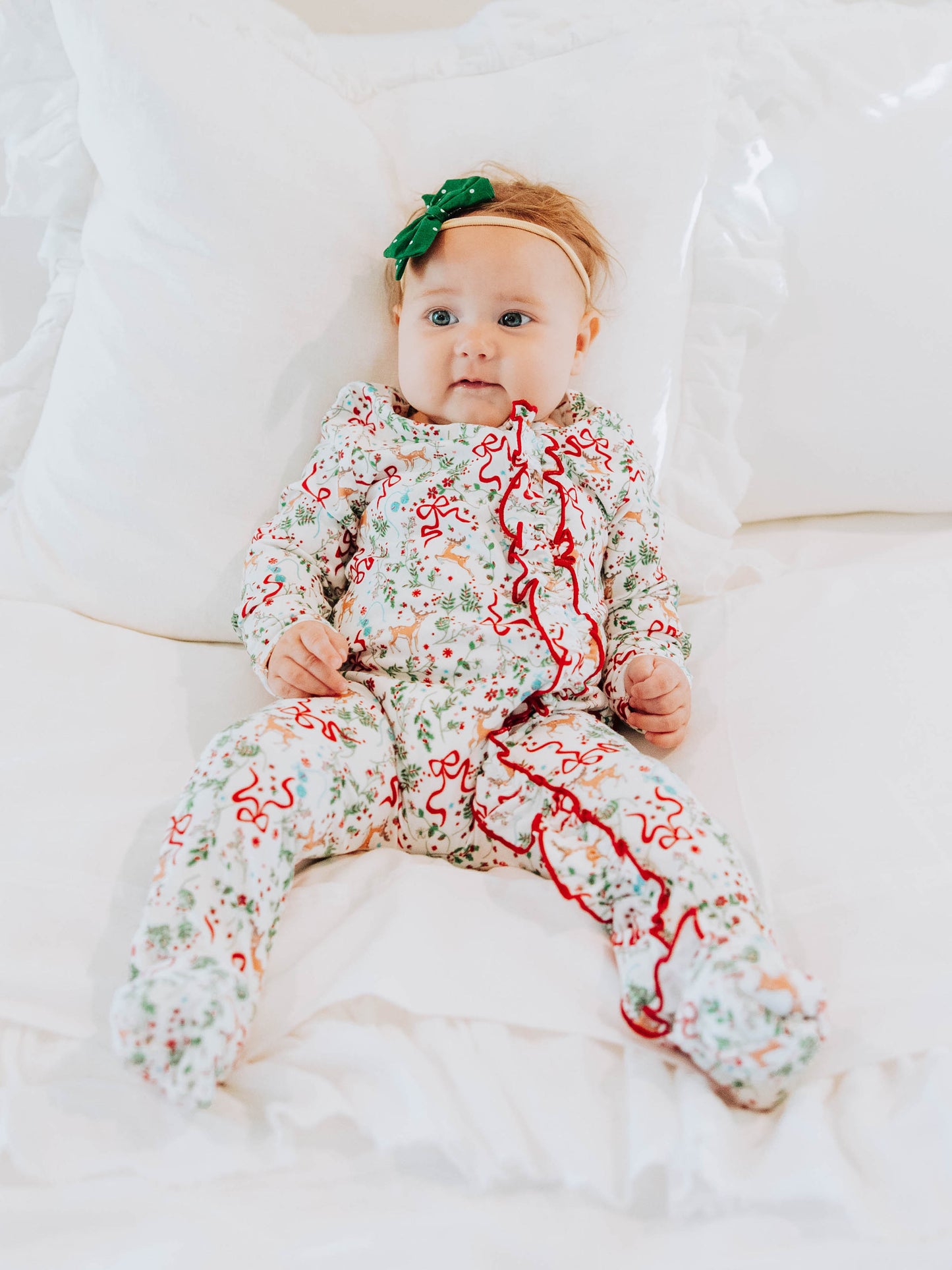 Dreamer Layette - Holly Jolly Reindeer