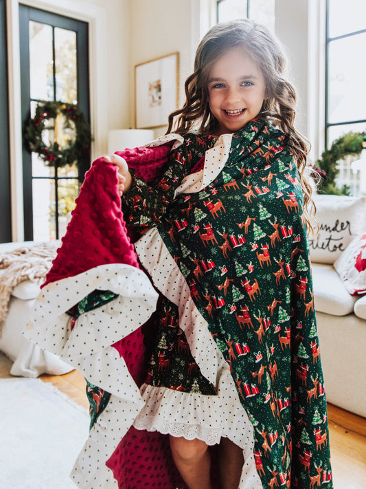 Dreamer Minky Blanket - Mystic Forest