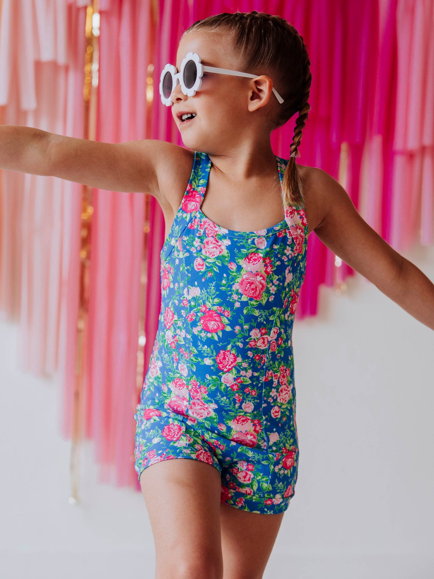 Strappy Leotard - Cerulean Island Garden