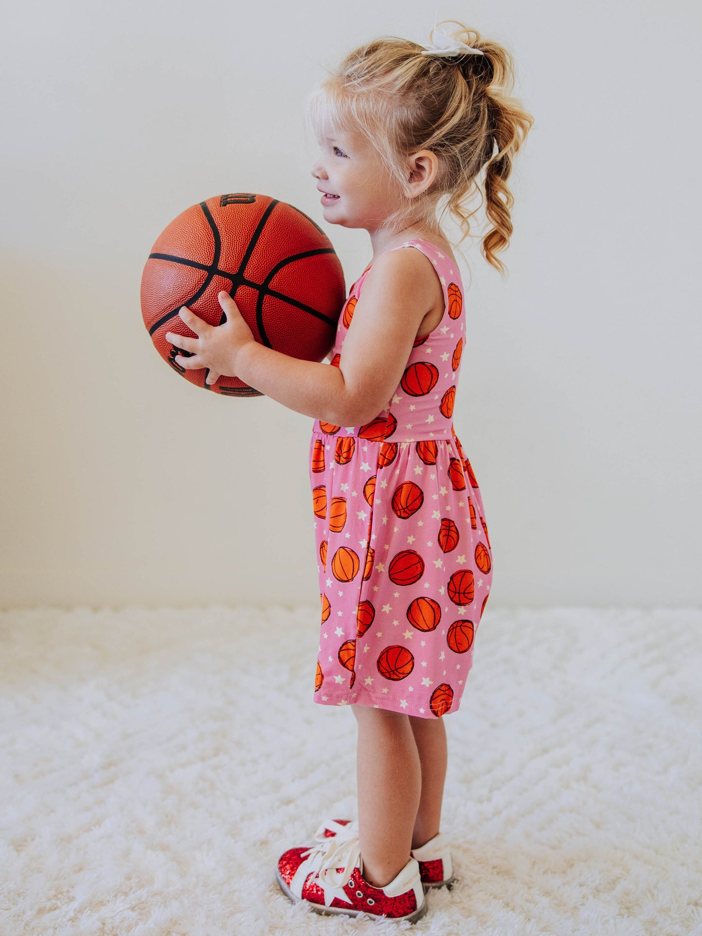 Short Leggy Romper - Basketball Allstars