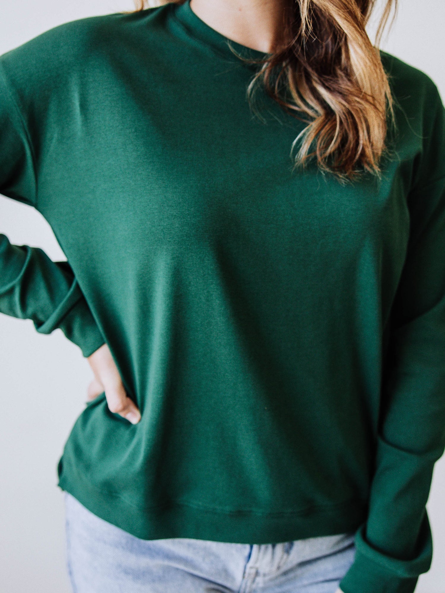 Women's Sideline Sweatshirt - Cyprus Green