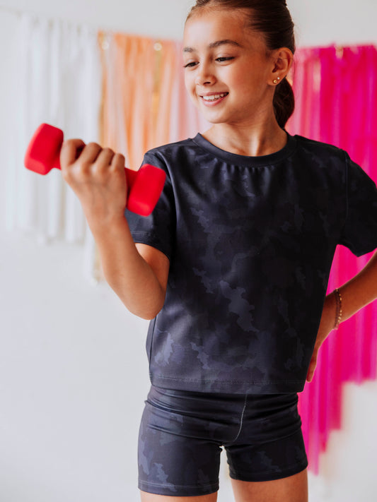 All in Motion Set - Black Camo