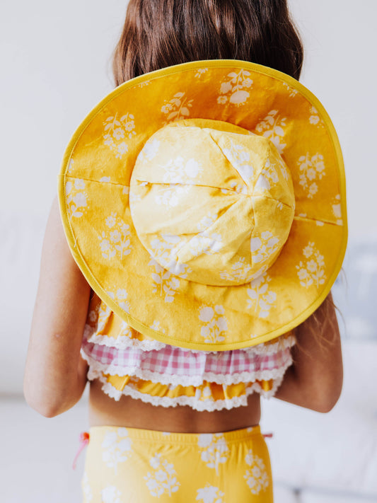 Baby Sunhat - Sunshine Floral