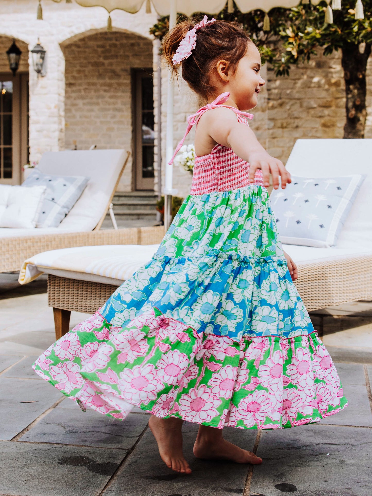 Beach Dress - Floral Summer Mix