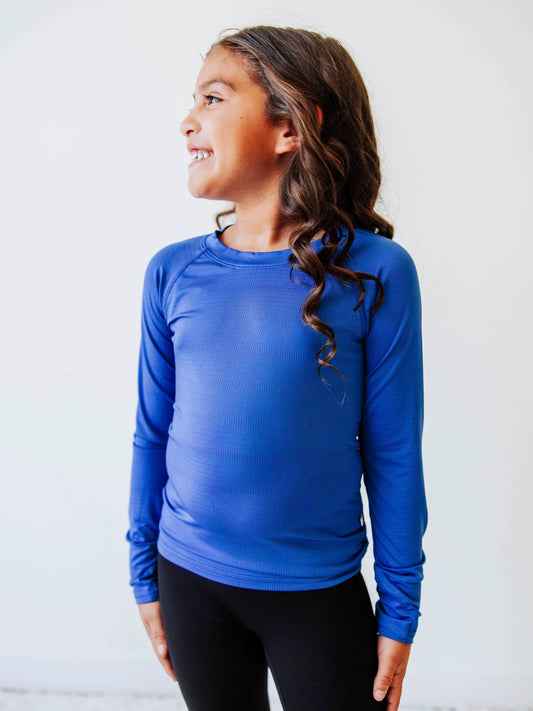 LS Performance Shirt - Royal Blue