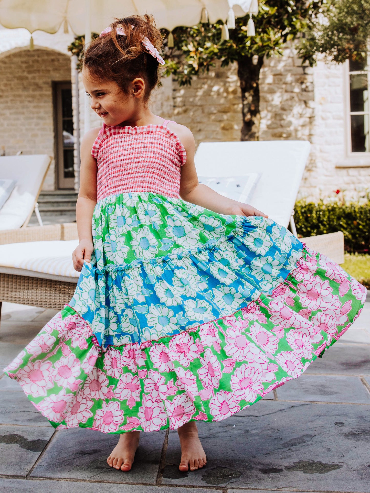 Beach Dress - Floral Summer Mix
