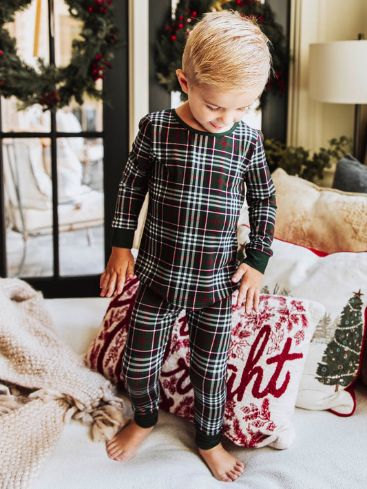 Cloud Fitted Pajamas - Christmas Traditions