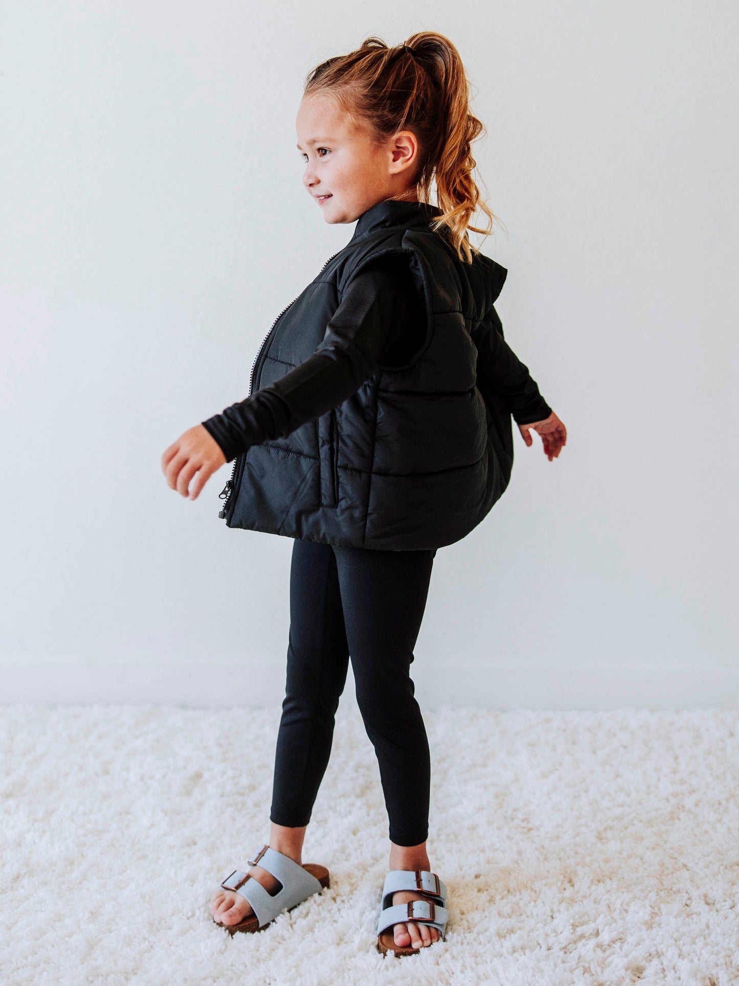 Puffer Vest - Black
