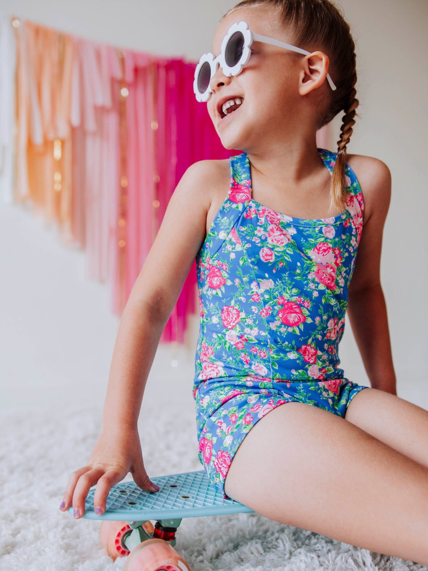 Strappy Leotard - Cerulean Island Garden