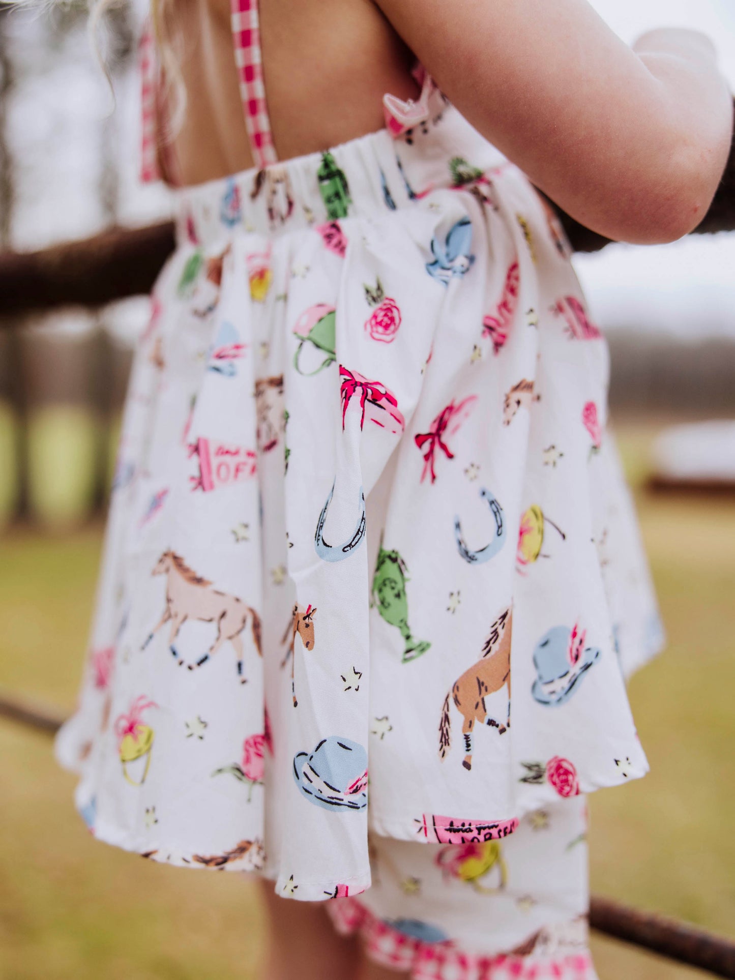 Bonnie Tunic Set - Off to the Races