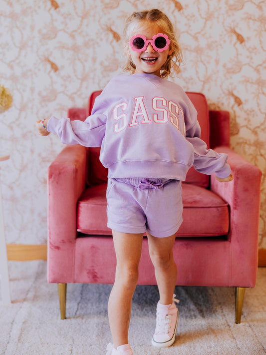 Sweat Set - Sassy Purple