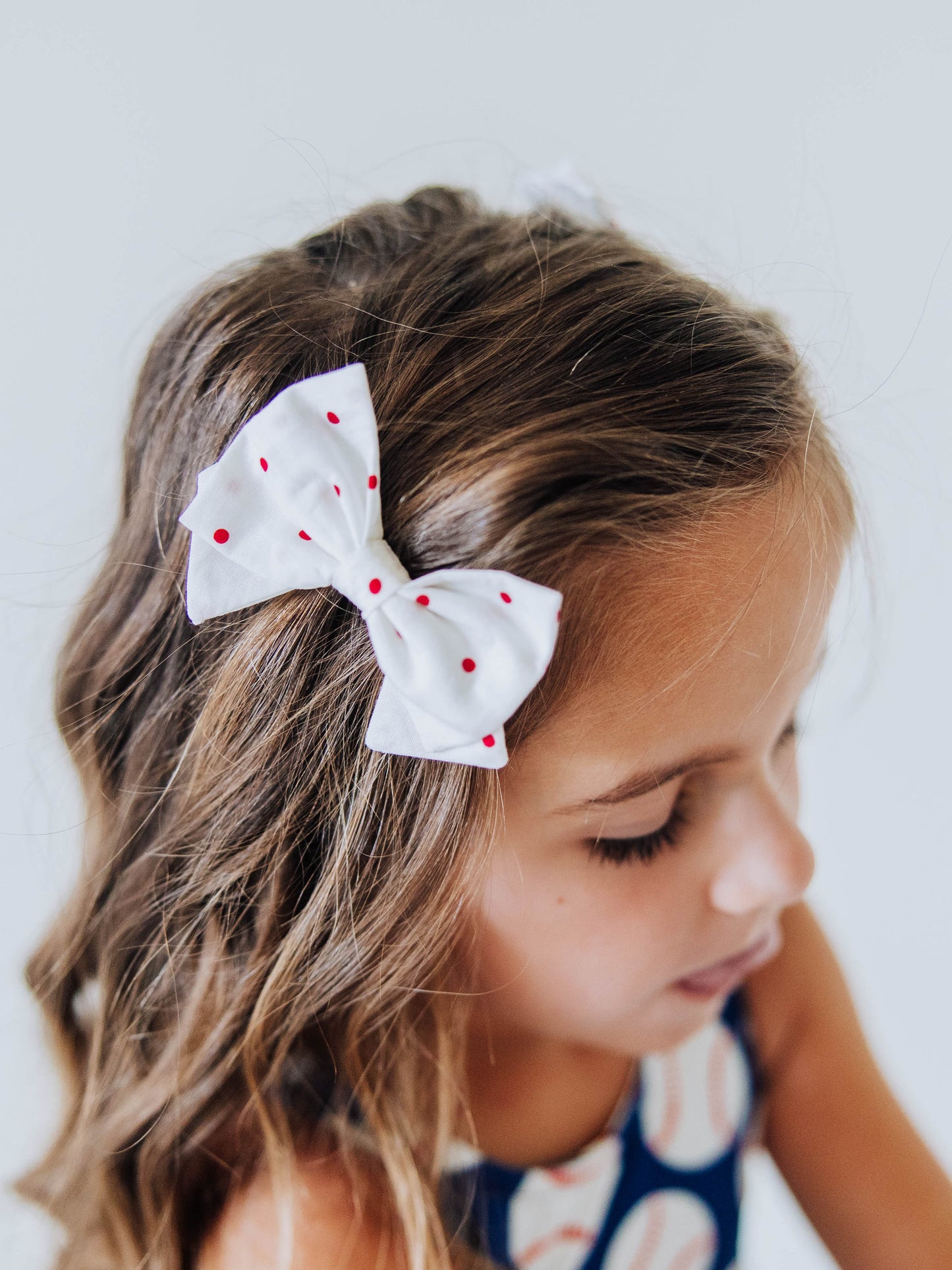 Bow Set Duo - Jolly Pink Dotty