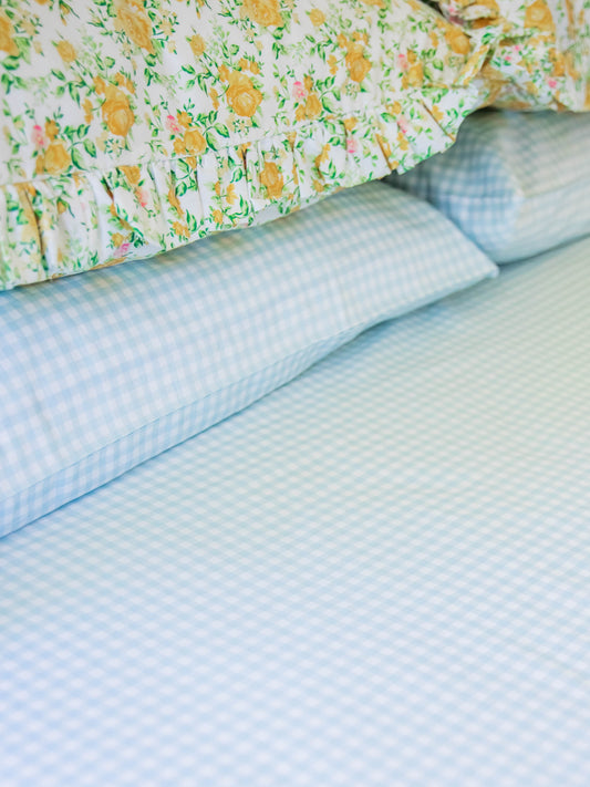 Sheet Set - Blue Gingham