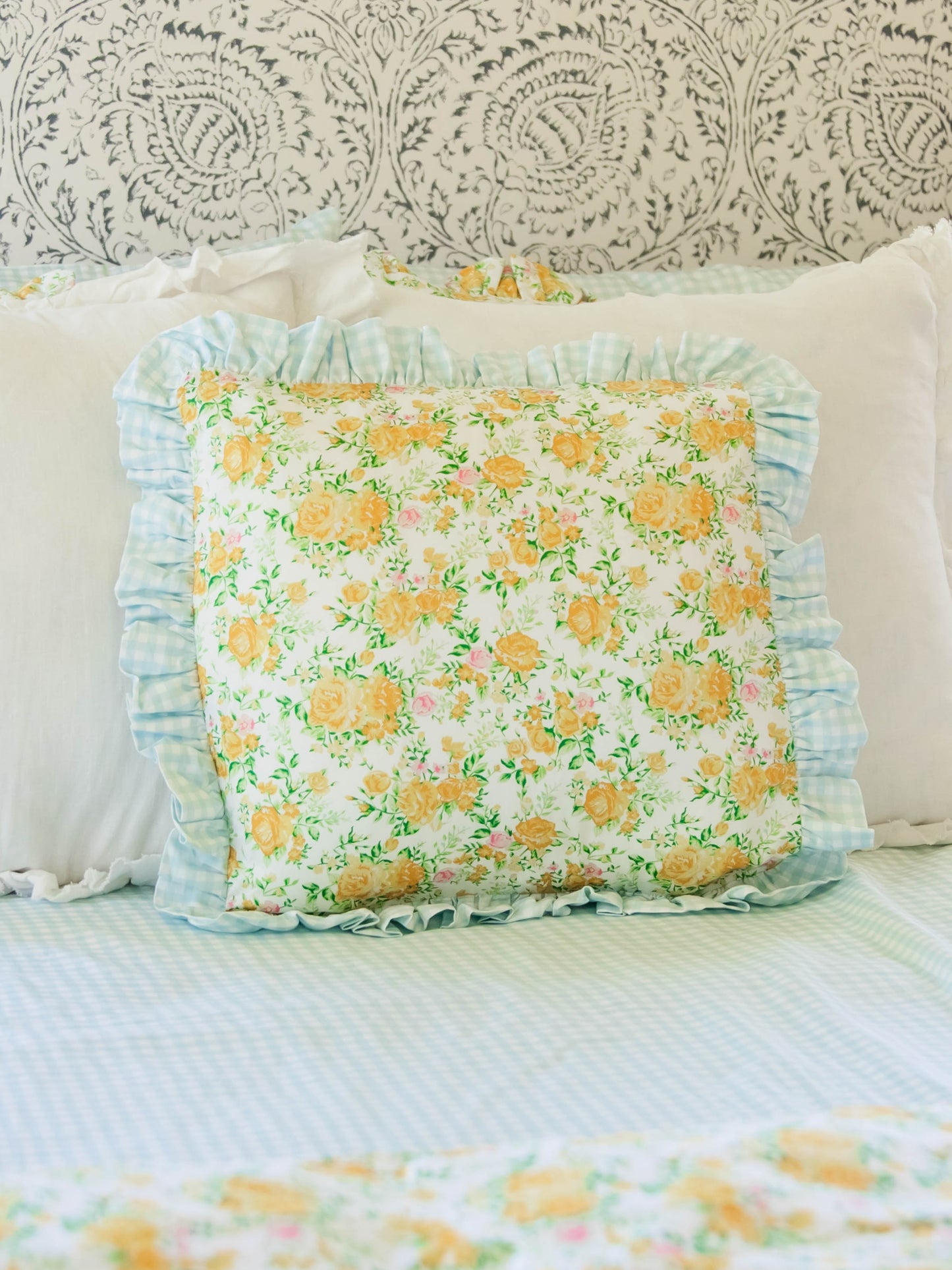 16 x 16 Pillow Cover - Elina Gingham