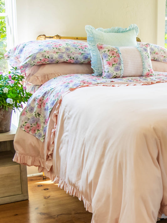 Duvet Cover + Sham(s) - Pink