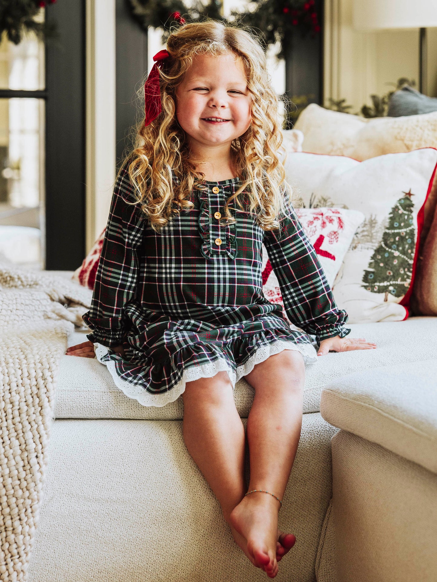 Cloud Everyday Play Dress - Christmas Traditions