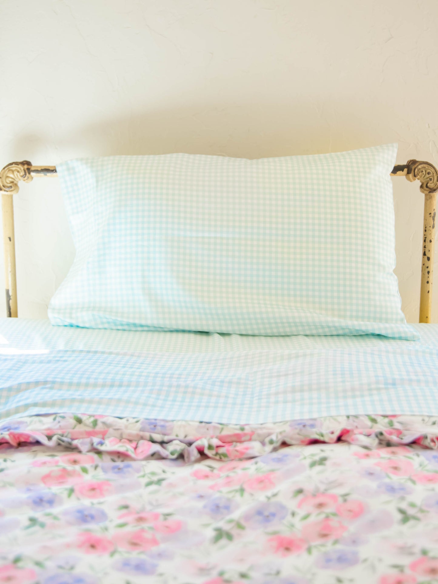 Sheet Set - Blue Gingham