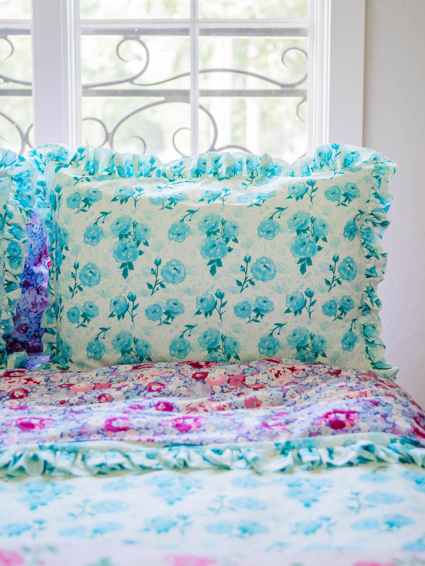 Duvet Cover + Sham(s) - Velvet Roses