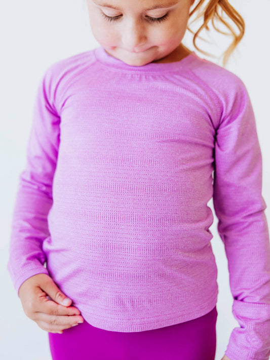 LS Performance Shirt - Purple
