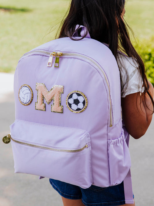 Retro Backpack - Purple Whisper