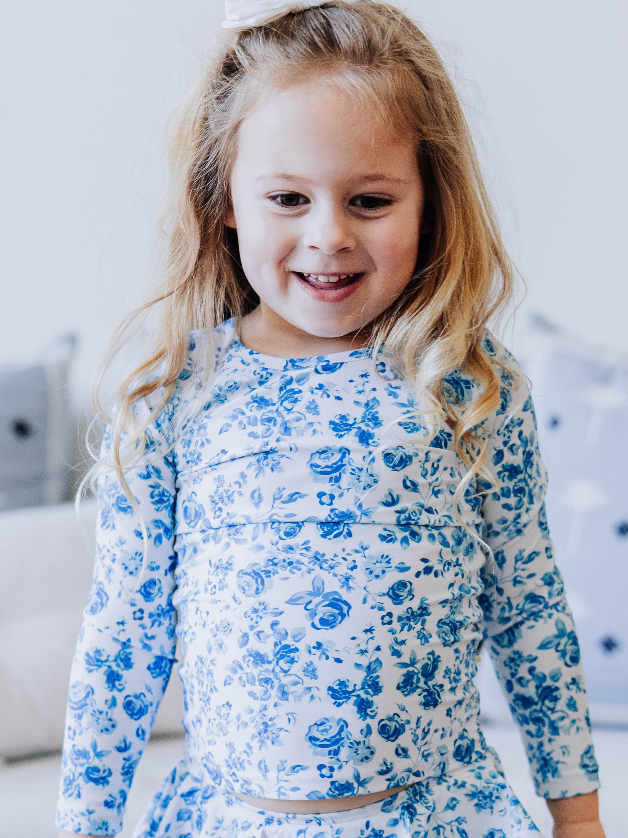 Jane Rash Guard Girl Girl's Rash Guards | SweetHoney Clothing