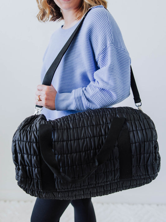 Puffer Duffle - Black