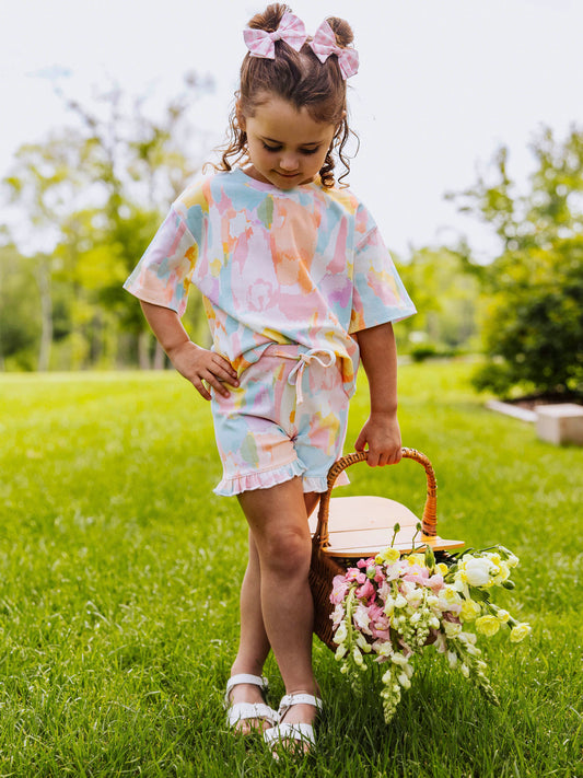 Ribbed Motion Set - Cotton Candy Splash