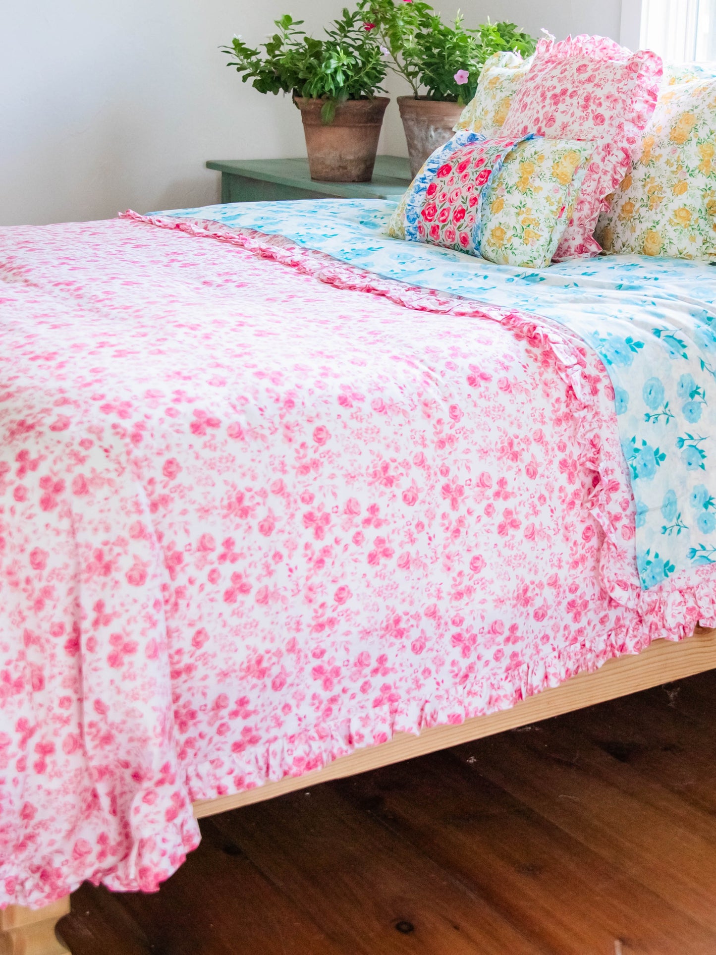 Duvet Cover + Sham(s) - Blooming Pinks