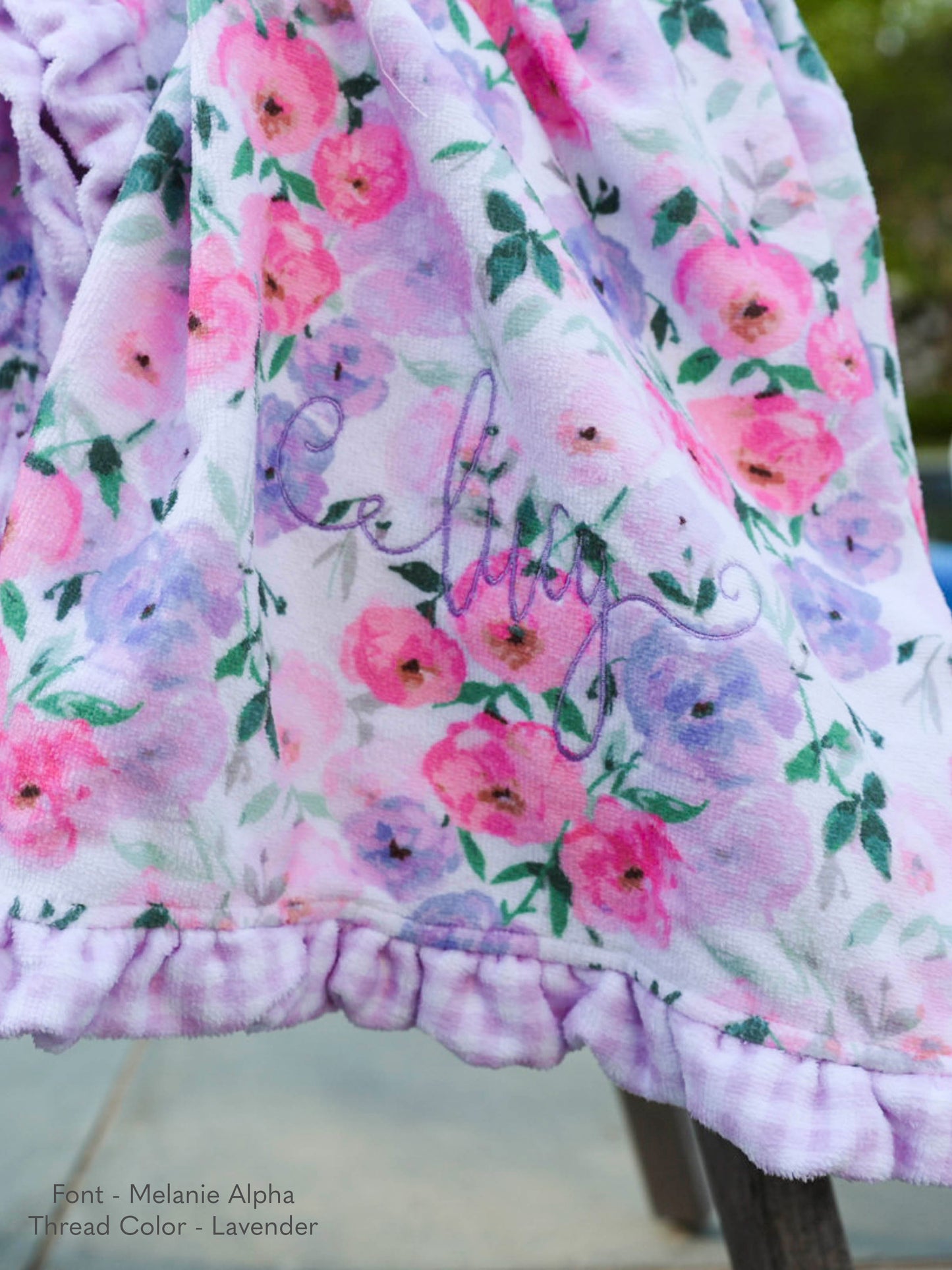 Ruffled Towel - Soft Bliss