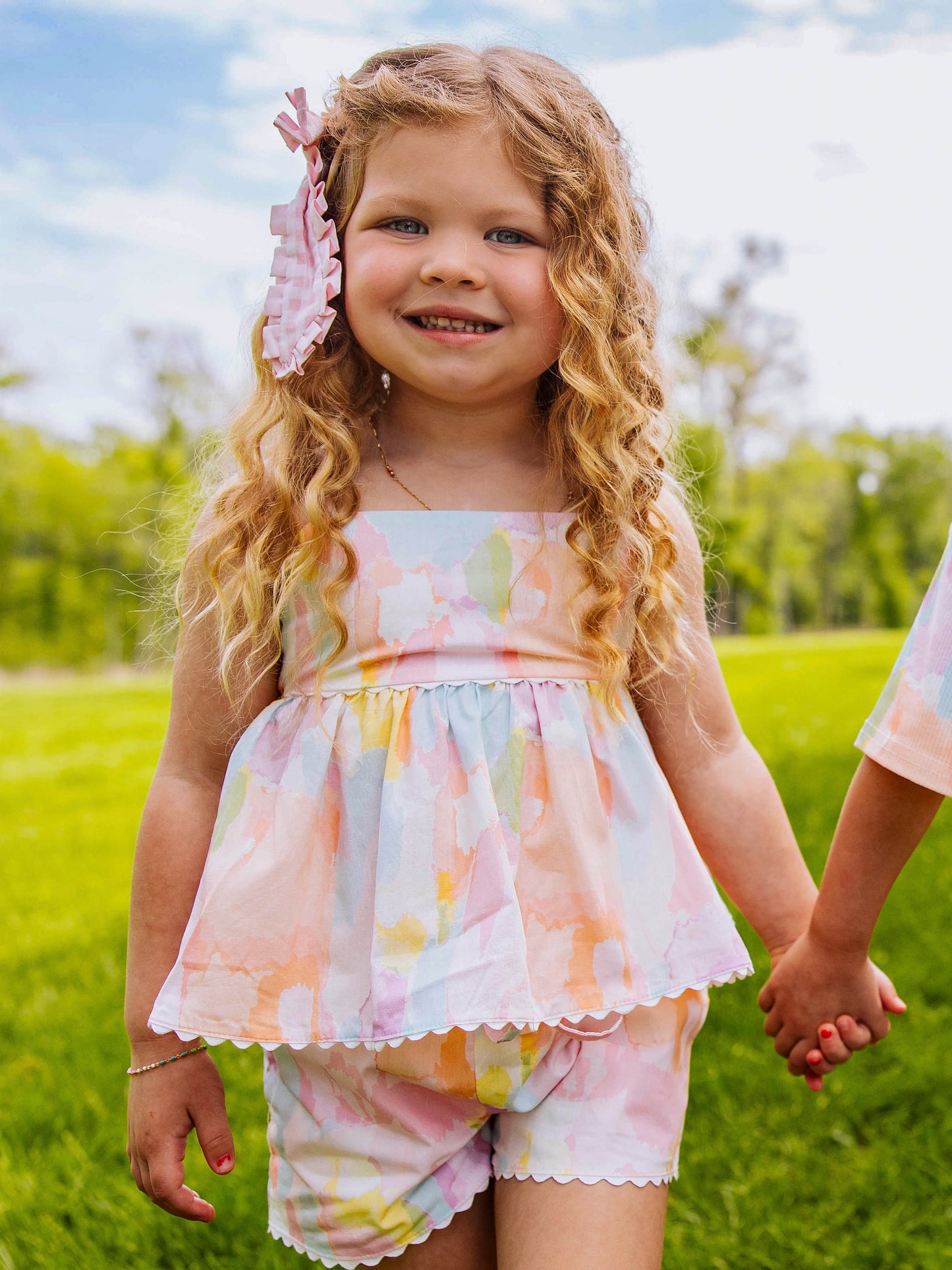Ellie Tie Set - Cotton Candy Splash