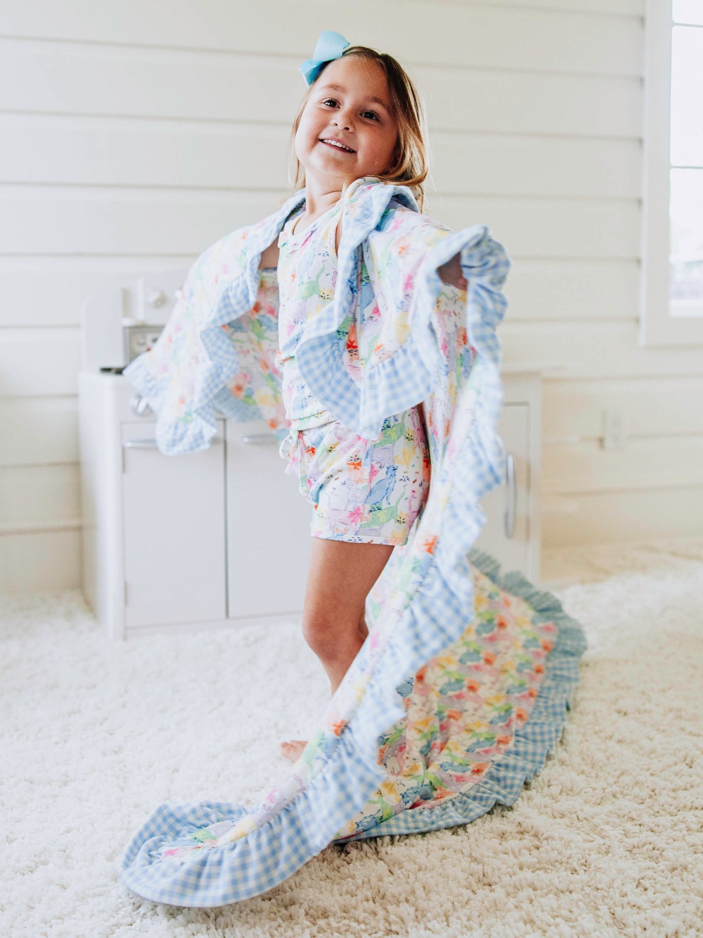 Dreamer Ruffled Blanket - Benjamin Button