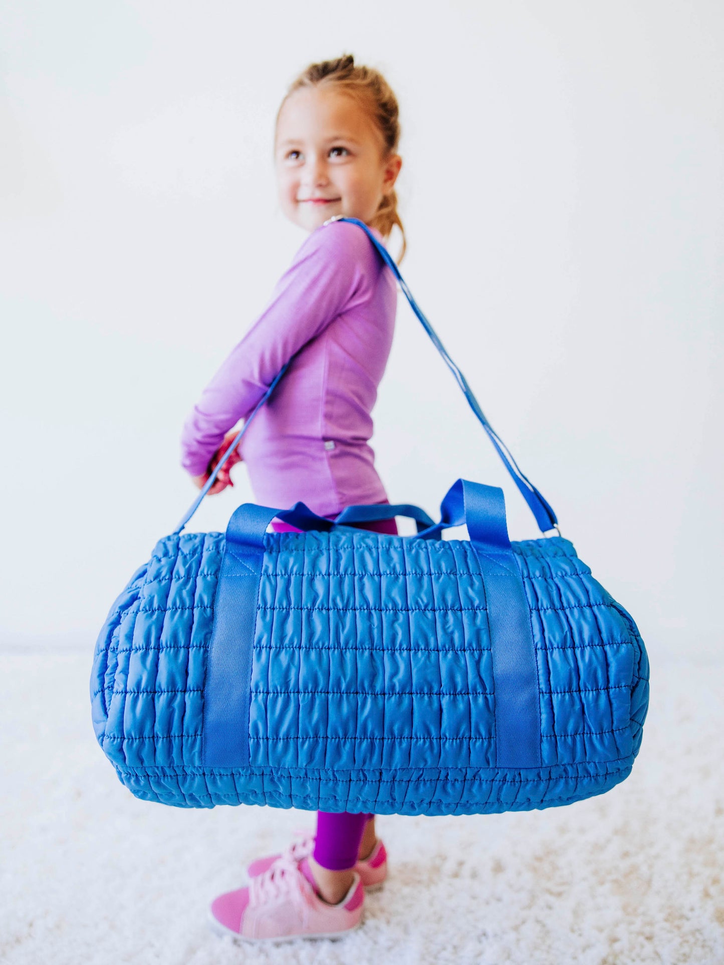 Puffer Duffle - Royal Blue