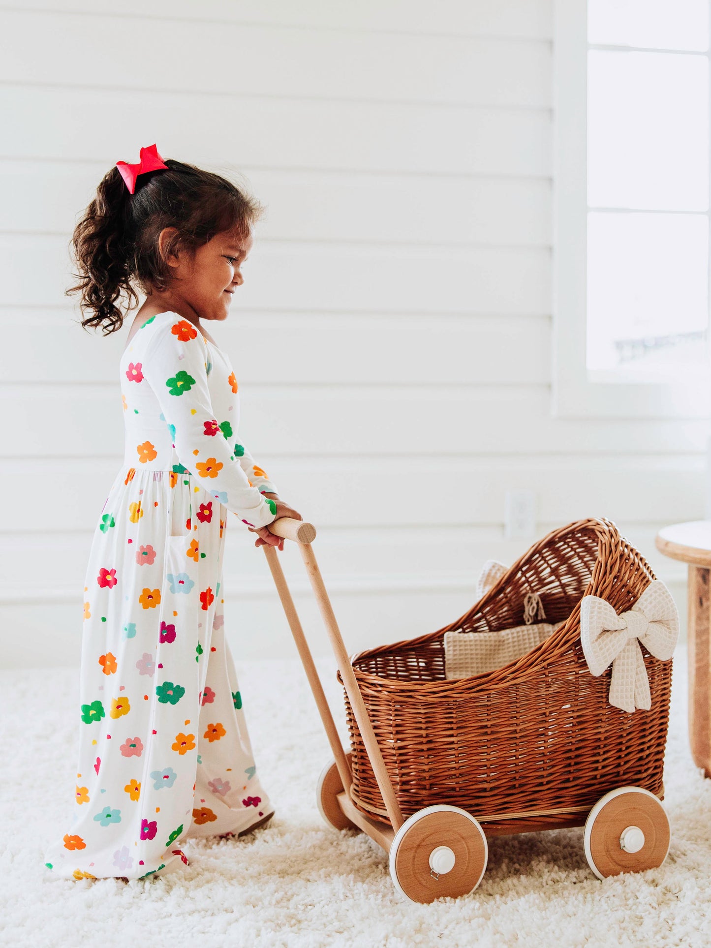 Leggy Romper - Playful Ivory