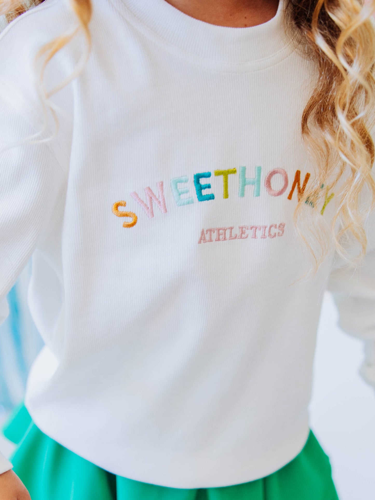 Ribbed Sweatshirt - SweetHoney Athletics