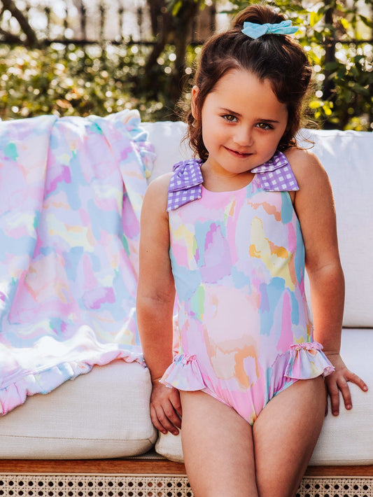 Melanie One Piece - Cotton Candy Splash